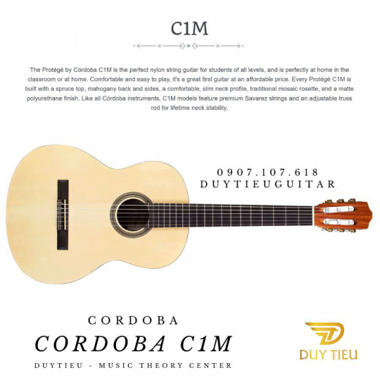 Guitar Classic Cordoba Protege C1M - DTG001