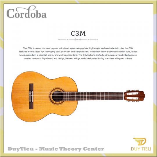 Guitar Classic Cordoba C3M
