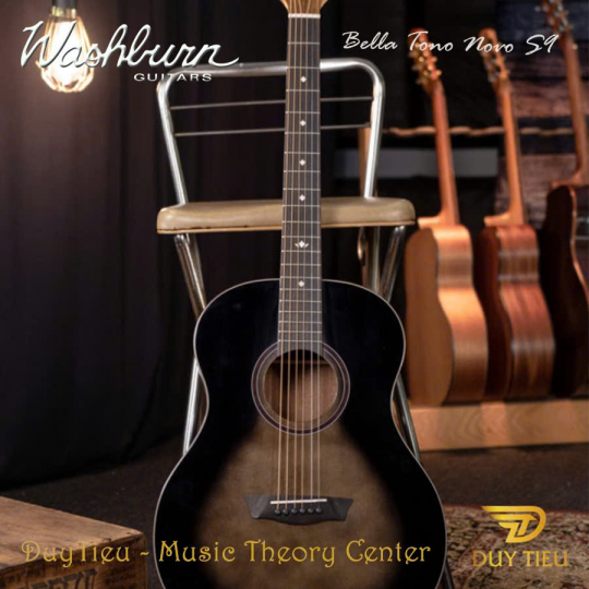 Guitar Acoustic Washburn Bella Tono Novo S9 