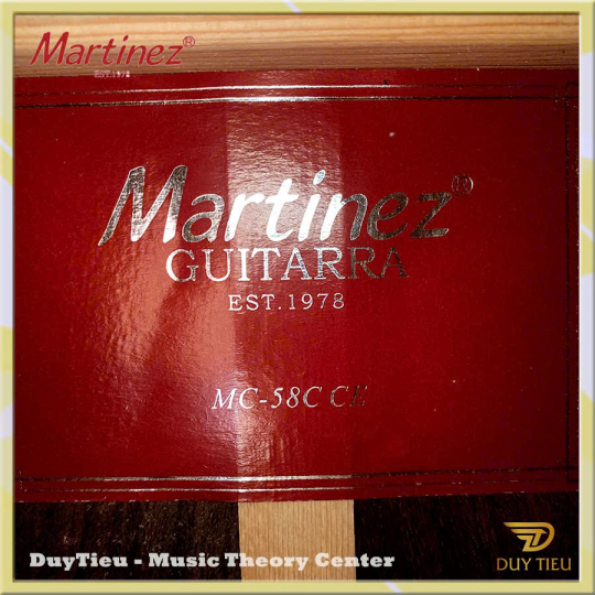 Guitar Classic Martinez MC58CCE 